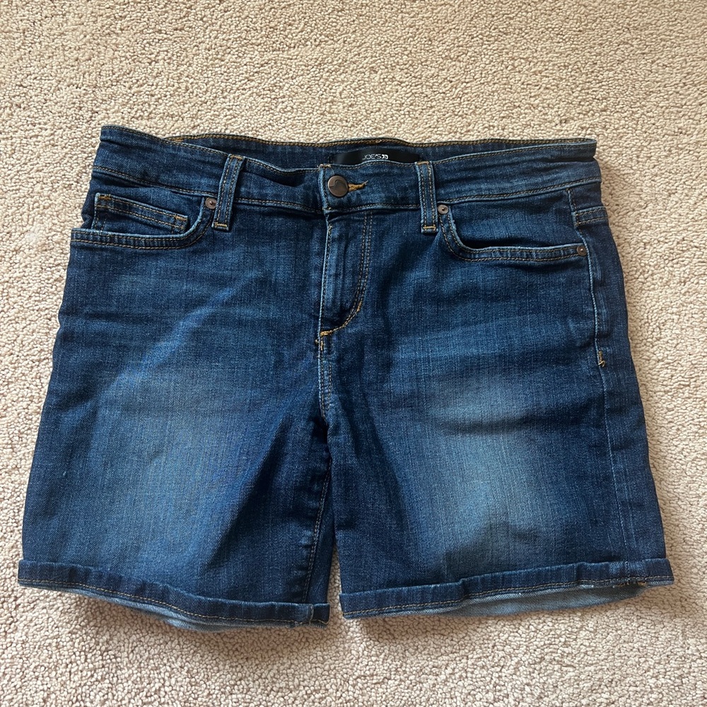 Joe's Jeans Dark Blue Women's Jean Shorts